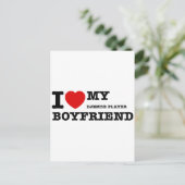 Carte Postale Djembe Player Boyfriend Designs (Debout devant)