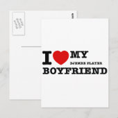 Carte Postale Djembe Player Boyfriend Designs (Devant / Derrière)
