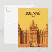 Carte Postale Djenné, Djenné, Mopti (Devant / Derrière)