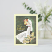 Carte Postale Djer Kiss romantique couple (Debout devant)