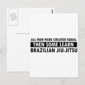 Carte Postale Djiu-Jitsu brésilien (Devant / Derrière)