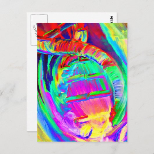 Carte Postale DNA replication postcard (Devant / Derrière)