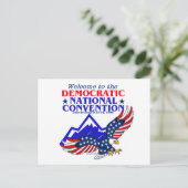 Carte postale DNC Obama (Debout devant)