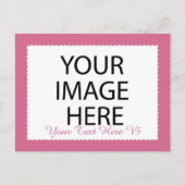 Carte Postale do-it-yourself Cadre Photo Personnalisé Que Vous C (Devant)