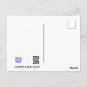 Carte postale do-it-yourself Cheval sauvage (Dos)