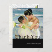 Carte Postale do-it-yourself couleur, Merci (Devant / Derrière)