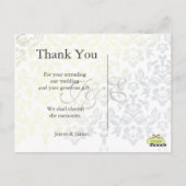 Carte Postale do-it-yourself couleur, Merci (Dos)