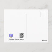 Carte postale do-it-yourself Gros Plan Crocus (Dos)