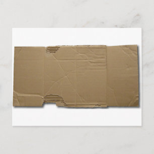 Carte Postale do-it-yourself panneau en carton