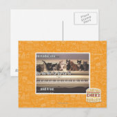 Carte Postale Do, Re, Mi, Fa, Alors, La, Ti, Fred (Devant / Derrière)