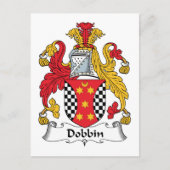 Carte Postale Dobbin Famille Crest (Devant)