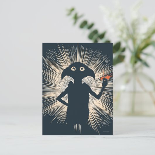 Carte Postale Dobby Casting Magic (Debout devant)