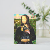 Carte Postale Doberman 1 - Mona Lisa (Debout devant)