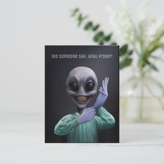 Carte postale Doc Alien (Debout devant)