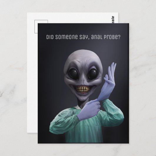 Carte postale Doc Alien (Devant / Derrière)