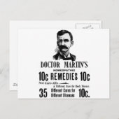 Carte Postale Doc Martins (Devant / Derrière)