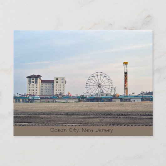 Carte postale d'Ocean City, New Jersey (Devant)