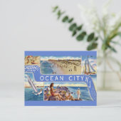 Carte postale d'Ocean City NJ (Debout devant)