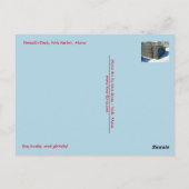 Carte postale Dock de Donnell (Dos)