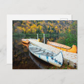 Carte Postale Dock de Rivière Jacques-Cartier | Rabaskas (Devant / Derrière)