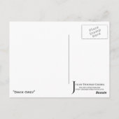 Carte postale "Dock Grey" JTG Art (Dos)