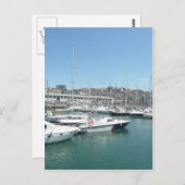 Carte Postale Docks de Lisbonne (Devant / Derrière)