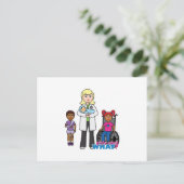 Carte Postale Docteur 1 (Debout devant)