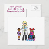 Carte Postale Docteur 1 (Devant / Derrière)