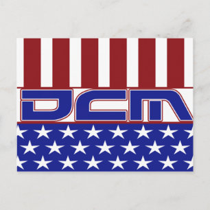 CARTE POSTALE DOCTEUR CHIROPRACTIC MEDICINE PATRIOTIC LOGO DE