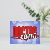 CARTE POSTALE DOCTEUR DENTIST DE LOGO (Debout devant)