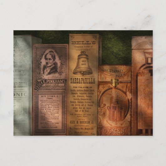 Carte Postale Docteur - Extraits composés & Sarsaparilla (Devant)