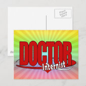Carte Postale DOCTEUR interniste de LOGO (Devant / Derrière)