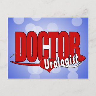 CARTE POSTALE DOCTEUR UROLOGIST DE LOGO