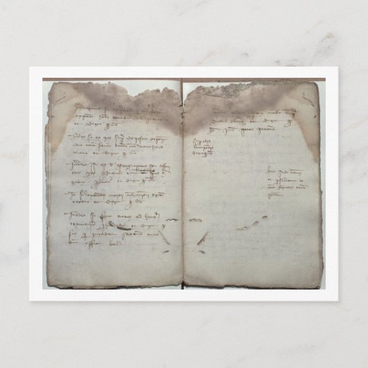 Carte Postale Documents mercantiles, lettre d'acceptation de cha (Devant)