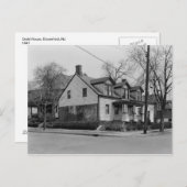 Carte Postale Dodd House, Bloomfield, NJ (Devant / Derrière)