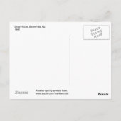 Carte Postale Dodd House, Bloomfield, NJ (Dos)