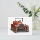 CARTE POSTALE DODGE 1915 (Debout devant)