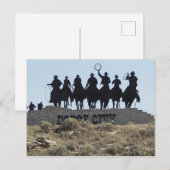 Carte Postale Dodge City, Kansas - Wild West Town (Devant / Derrière)