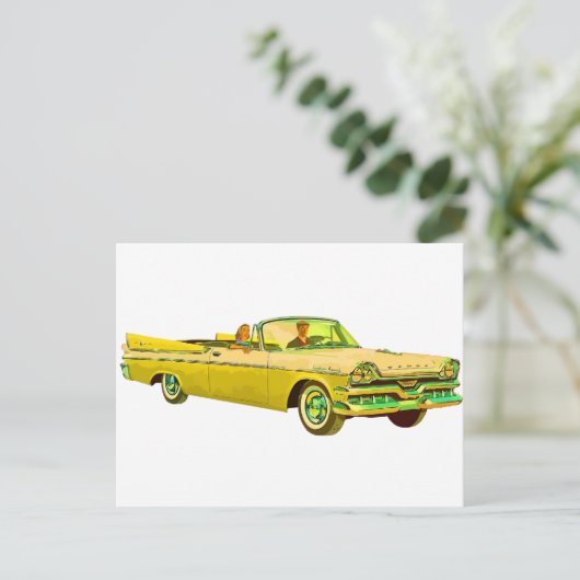 Carte Postale Dodge Custom Royal Lancer 1957 (Debout devant)