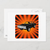 Carte Postale Dodge Hurst Hemi Dart 1968 (Devant / Derrière)