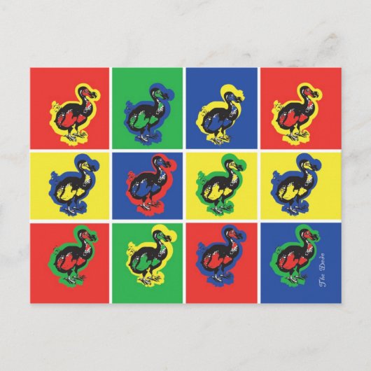 Carte postale Dodo (Devant)