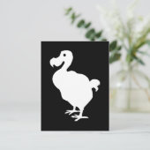 Carte Postale Dodo Silhouette (Debout devant)