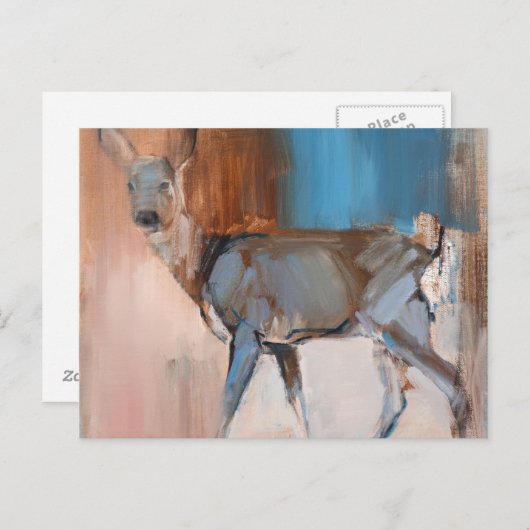 Carte Postale Doe a Deer 2014 (Devant / Derrière)