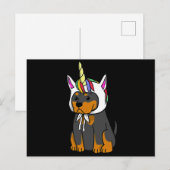 Carte Postale Dog | Baby rottweiler (Devant / Derrière)