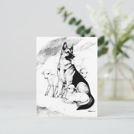 Carte Postale Dog Heaven (Debout devant)