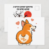 Carte Postale Dog Lover (Devant / Derrière)