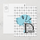 Carte Postale Doggen Fournitures de bureau (Devant / Derrière)