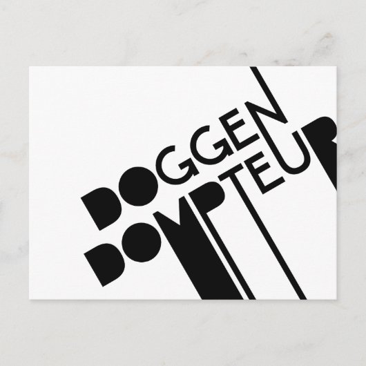 Carte Postale Doggendompteur (Devant)