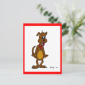 Carte postale Doggy Toon (Debout devant)