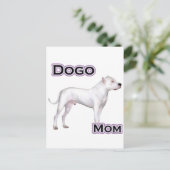 Carte Postale Dogo Maman 4 (Debout devant)